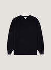 Dark Navy Mouline